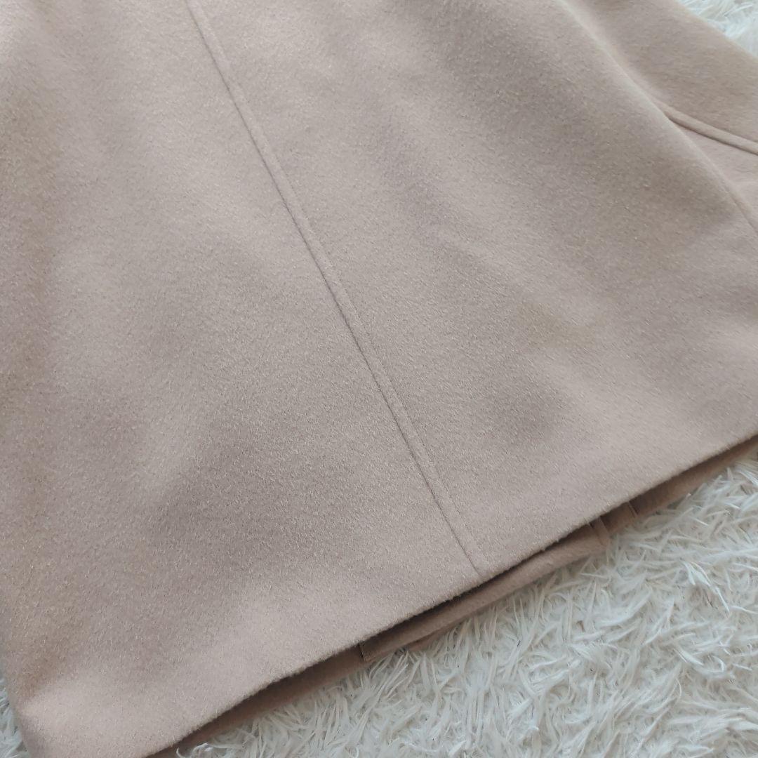 23AW ジャーナルスタンダード ウールアンゴラバルカラーミドルコート 38