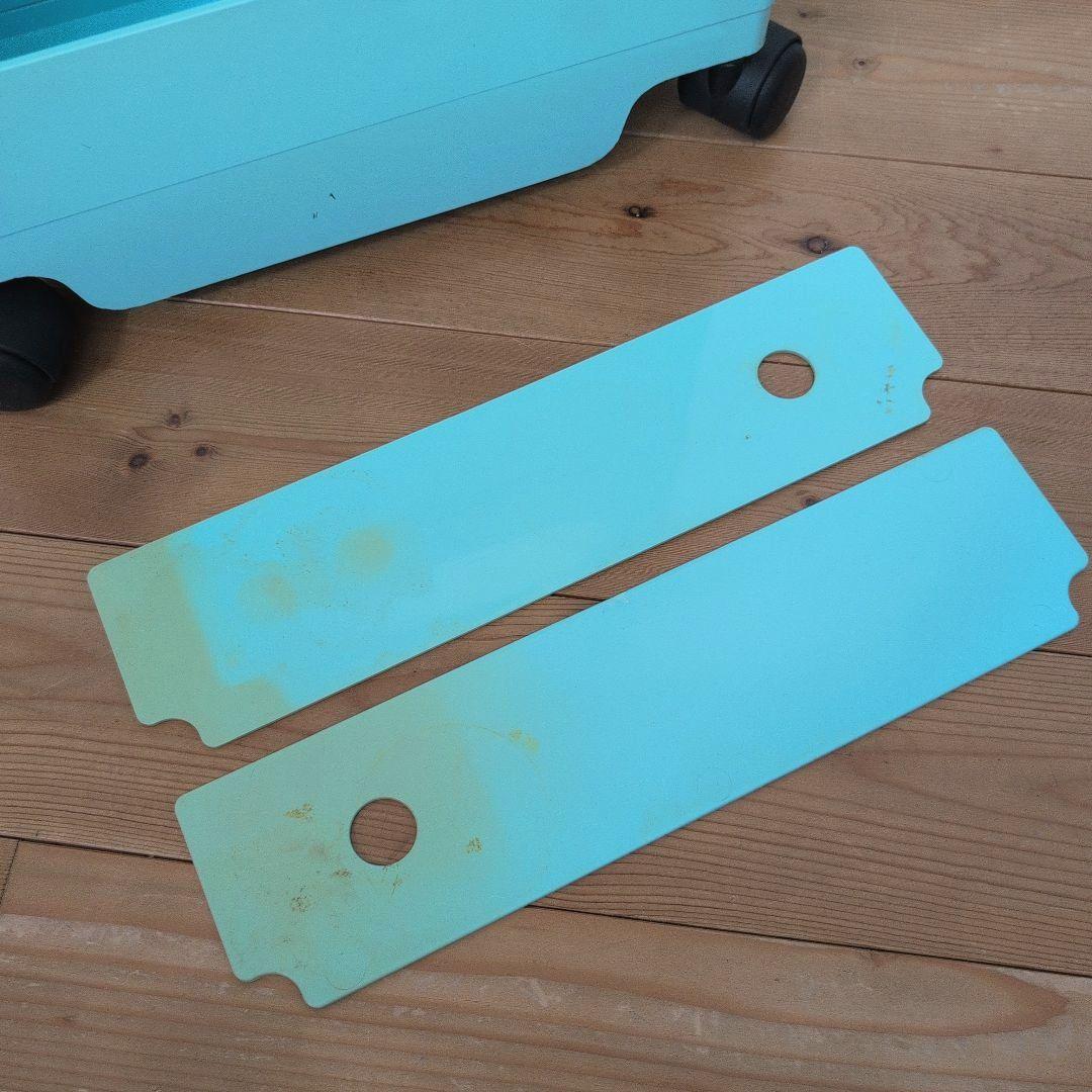 Joe Colombo B-LINE ビーライン ボビーワゴン2段　水色変色あり