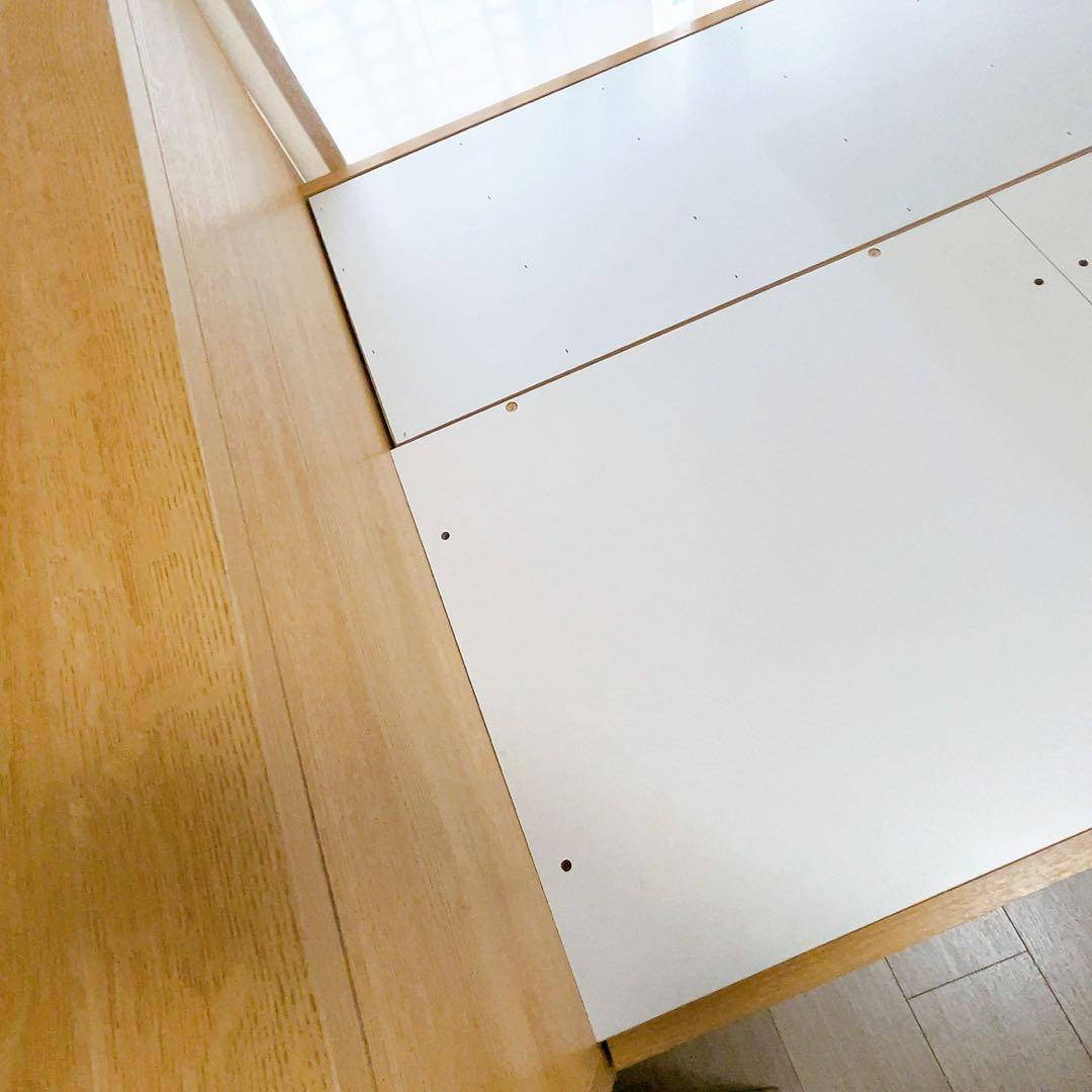 ゆです。ニトリ木製シングルベッド 引き出し収納付き　美品です！