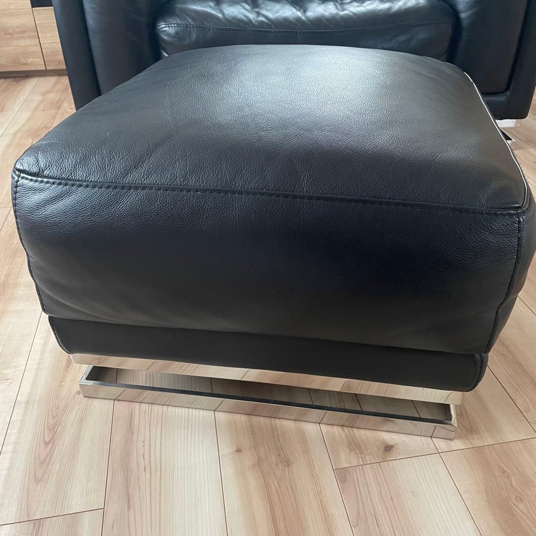 【手渡し希望】KELVIN GIORMANI 1人がけソファー　オットマン付き