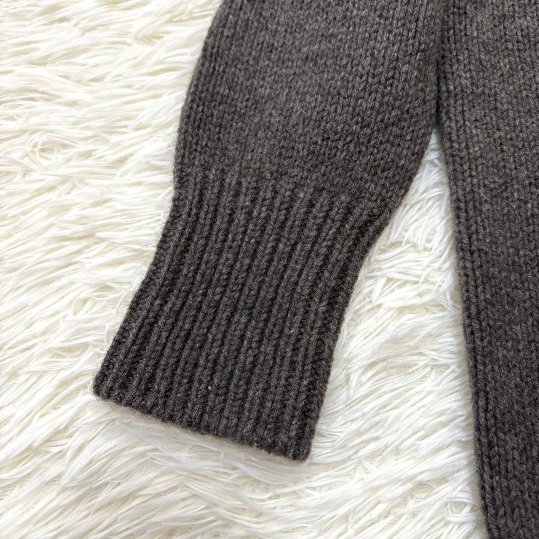 美品　TICCA ウール100％　ニットワンピース タートルネック　ティッカ