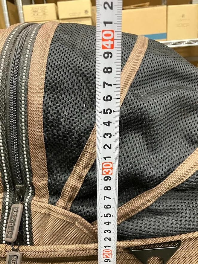 AirBuggy　ペットカート　ブラックホイールフレーム　3輪　ブラウン