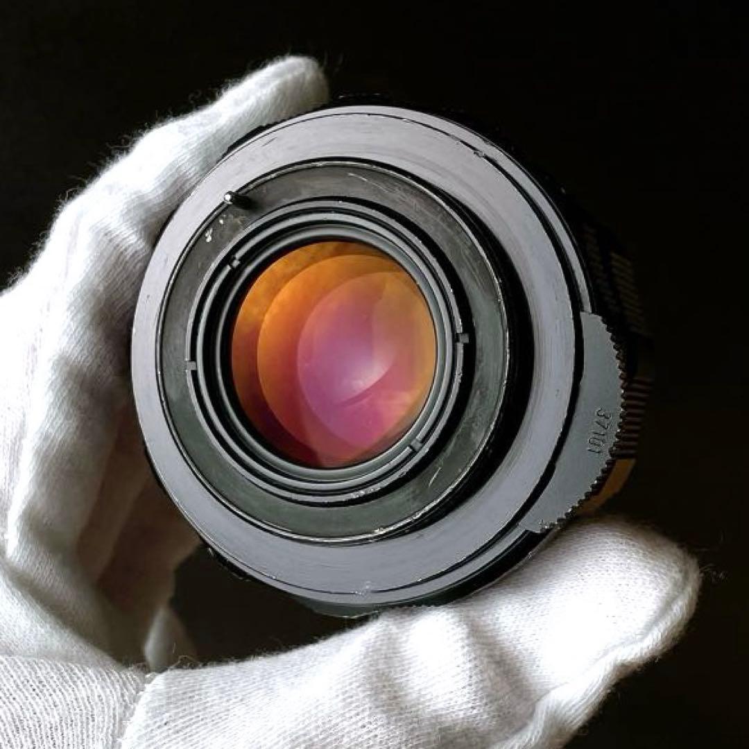 【虹色美フレア】 Super Takumar 55mm f1.8 整備済 m42