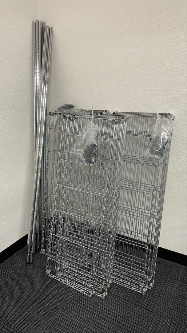 ニトリ スチールラック メタルラック 180㎝ 4段 3台セット 値下交渉可