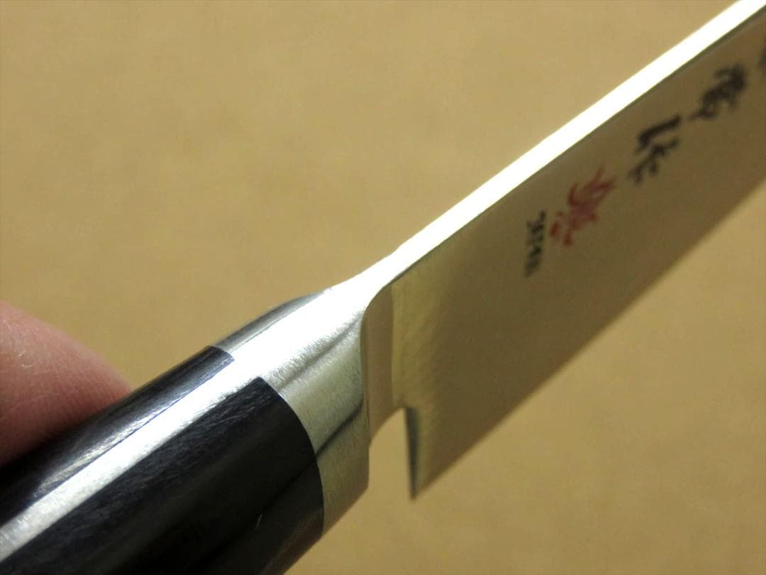 関の刃物 ペティナイフ 150mm 関兼常作 ダマスカス 33層 両刃 果物包丁