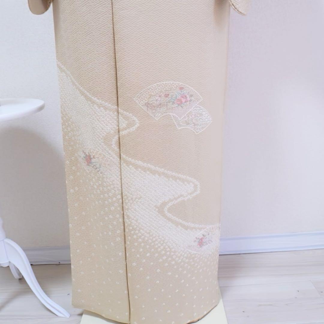 訪問着　4点フルセット432七五三 お宮参り 卒業式　入学式　汕頭刺繍　小柄な方