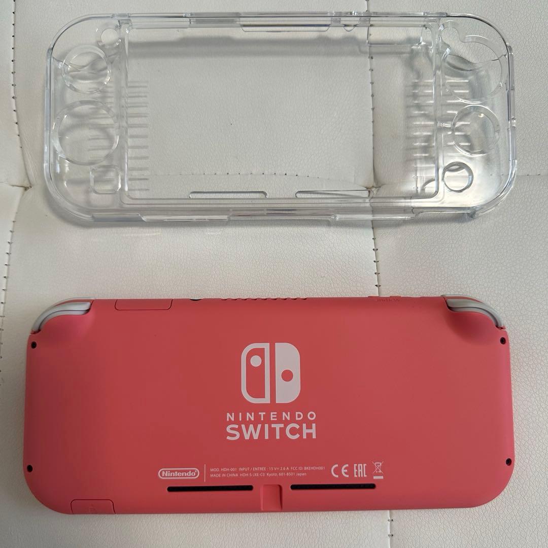 【新品同様】Nintendo Switch (画面保護・クリアケース付き)