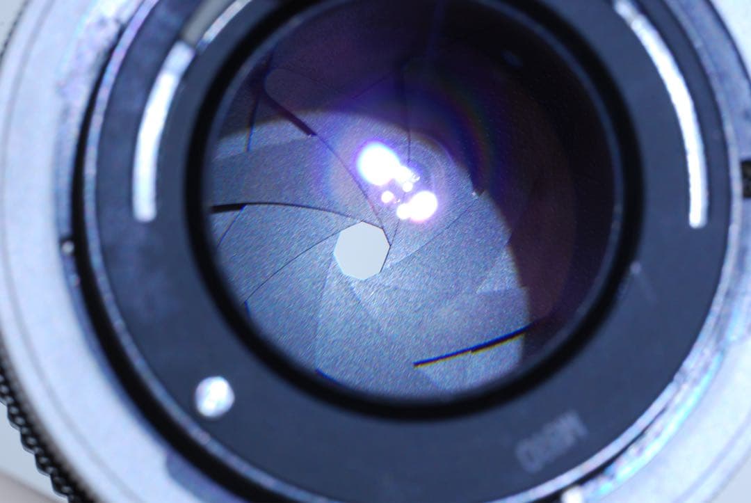 【極上美品級 】Canon FD 50mm f1.4 整備済 希少な銀枠デザイン