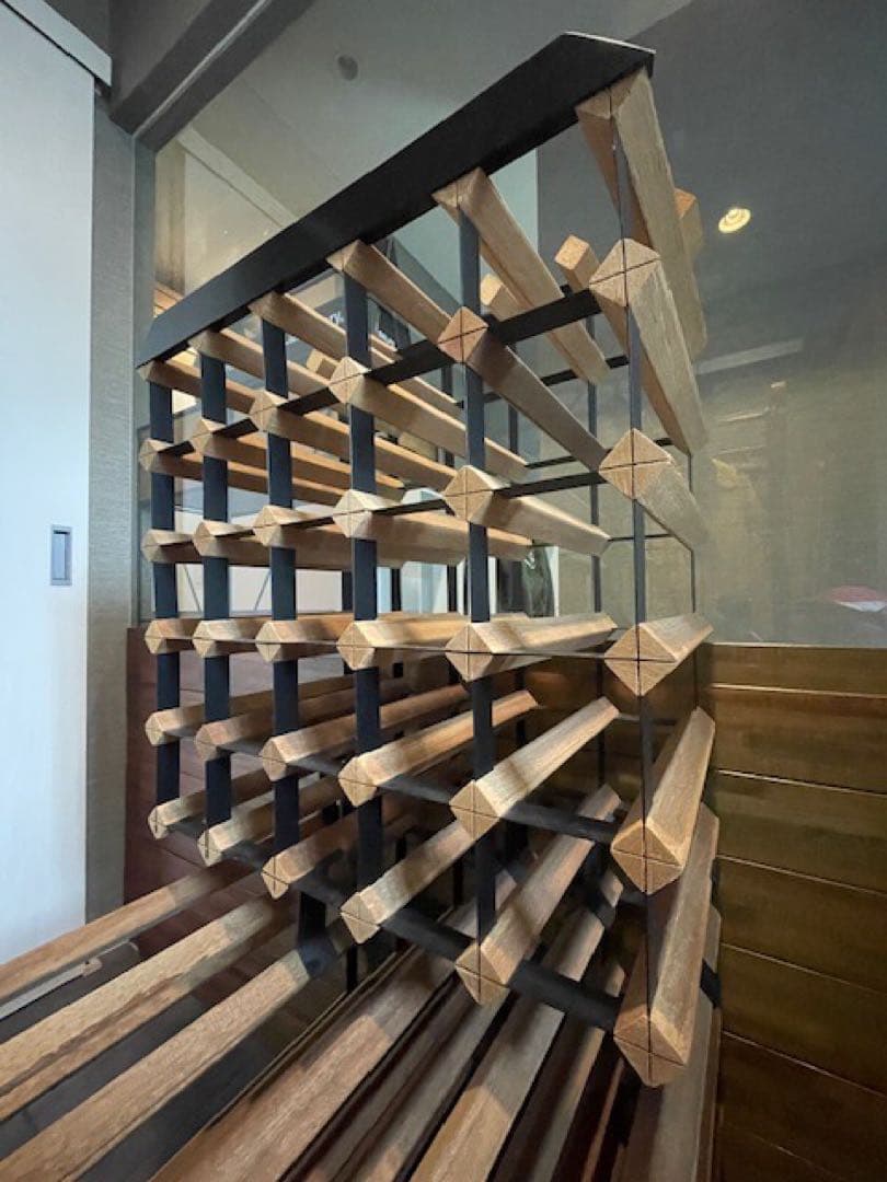 ハート■ボルデックスBORDEX/ワインラック/ストージ/什器90本用