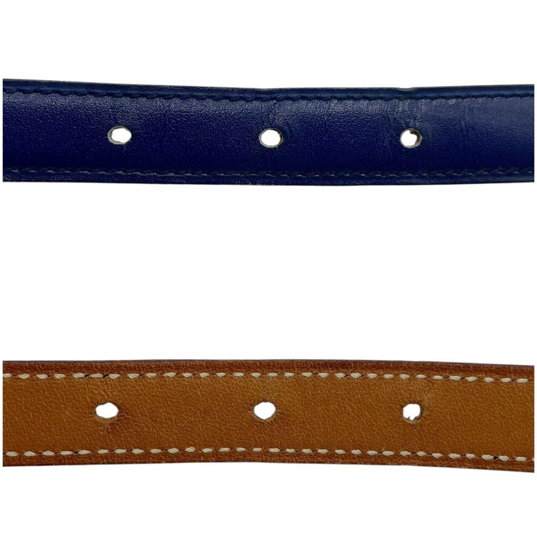 ⭐️良品⭐️ エルメス ミニ コンスタンス Hベルト 74 ネイビー