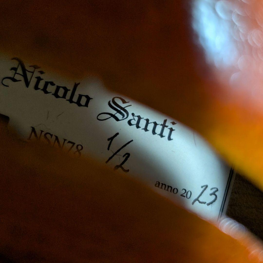 Nicolo Santi NSN78 1/2 2023年製 分数バイオリン