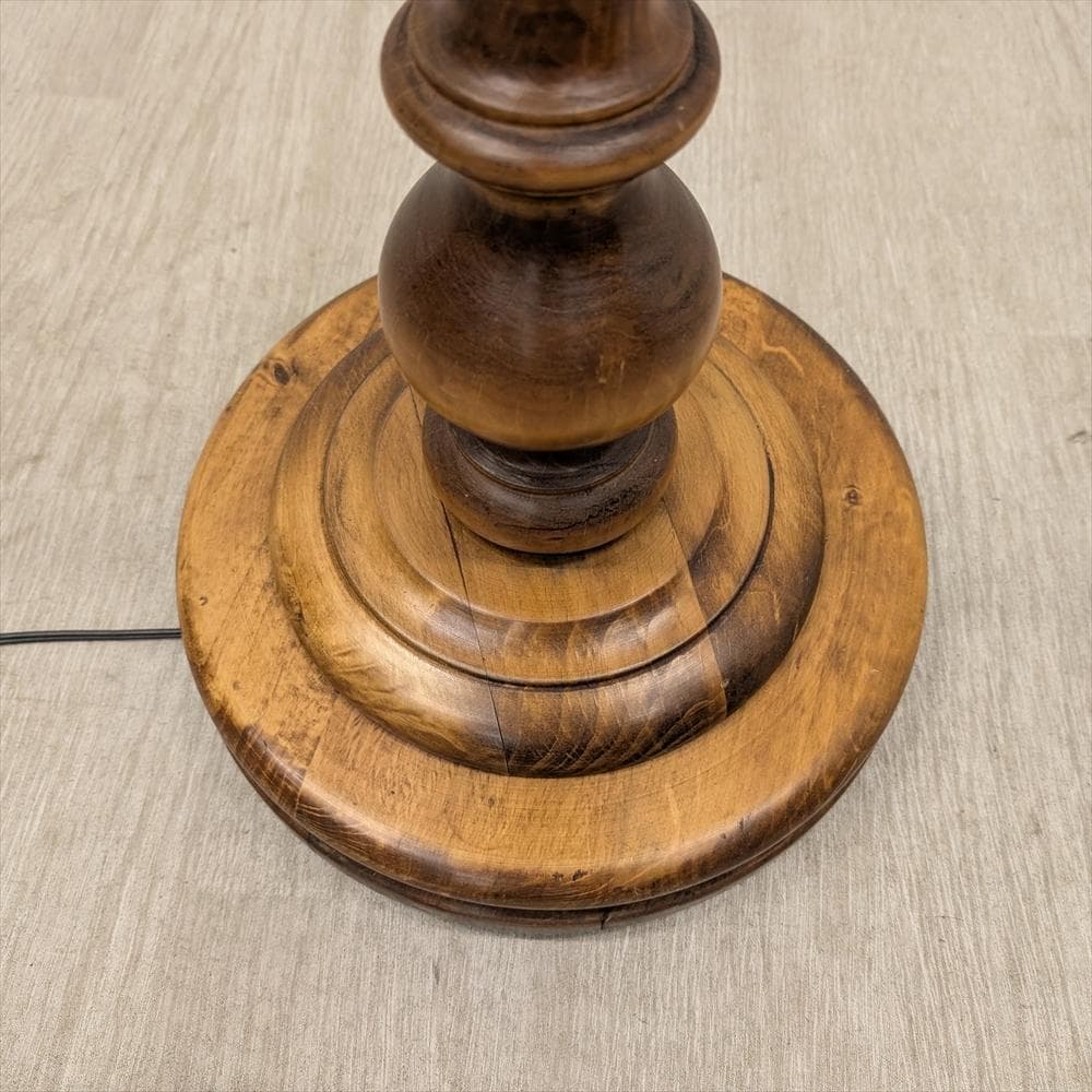 展示品　イタリア製　フロアスタンド　フロアライト　スタンド照明　ガラスシェード