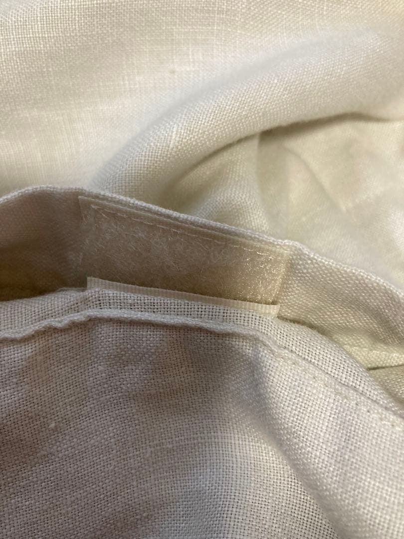 [新品]  Eddie Bauer エプロン　リネン100%　生成