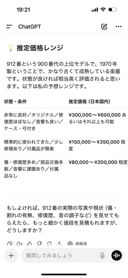 鈴木バイオリン 4/4 912号 特製第3号 1970年製 ヴィンテージ
