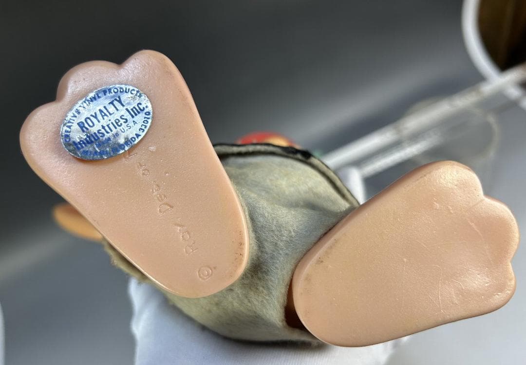 ７０年代　トッポジージョ 野球　ソフビ　貯金箱　指人形　ビンテージ　フィギュア