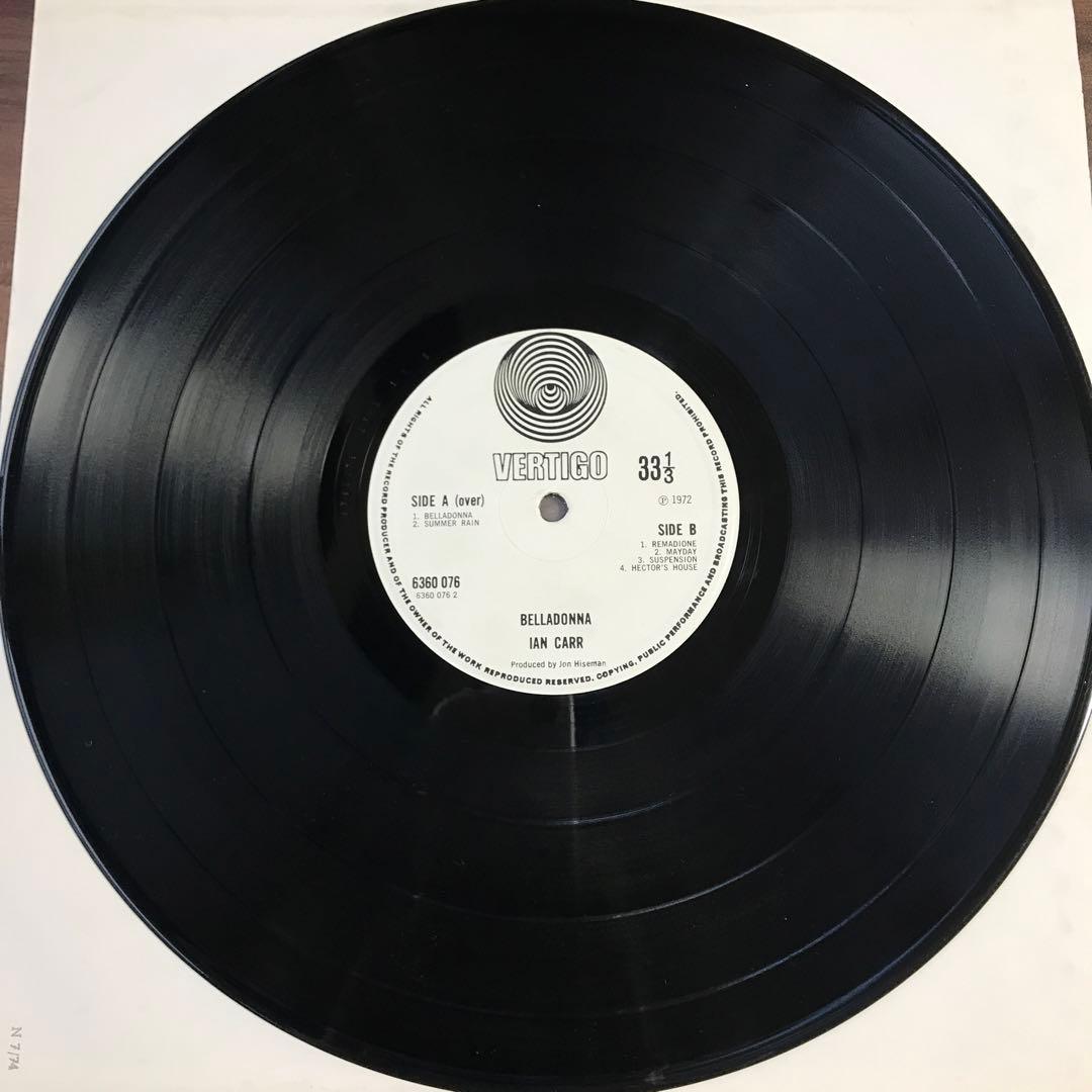 IAN CARR BELLADONNA レコードLP