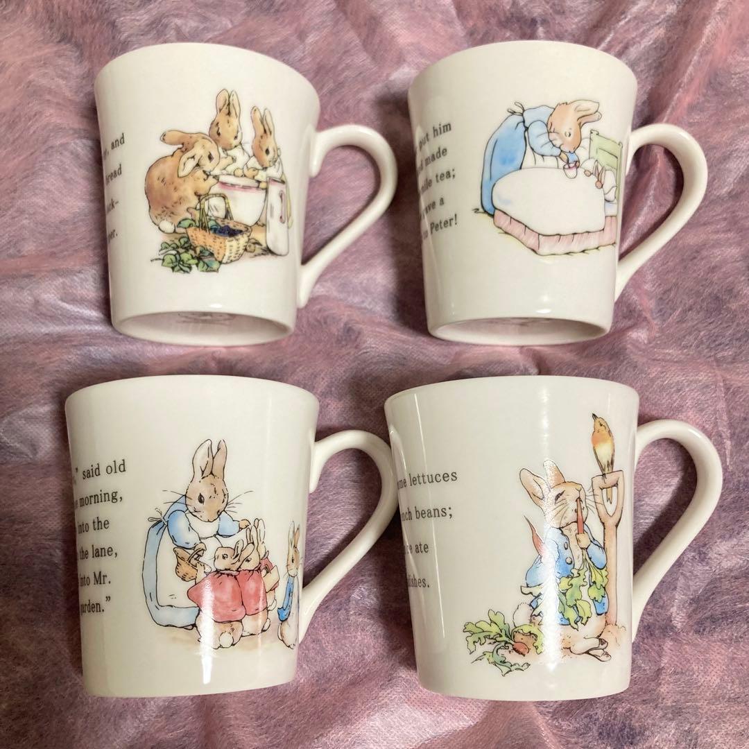 【レア】ピーターラビット パスタカレー皿 キャニスター サラダボウル マグカップ