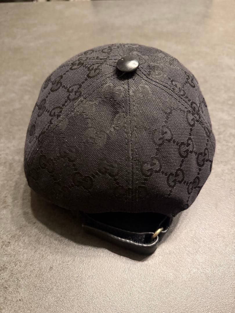 Gucci GGパターン キャップ ブラック
