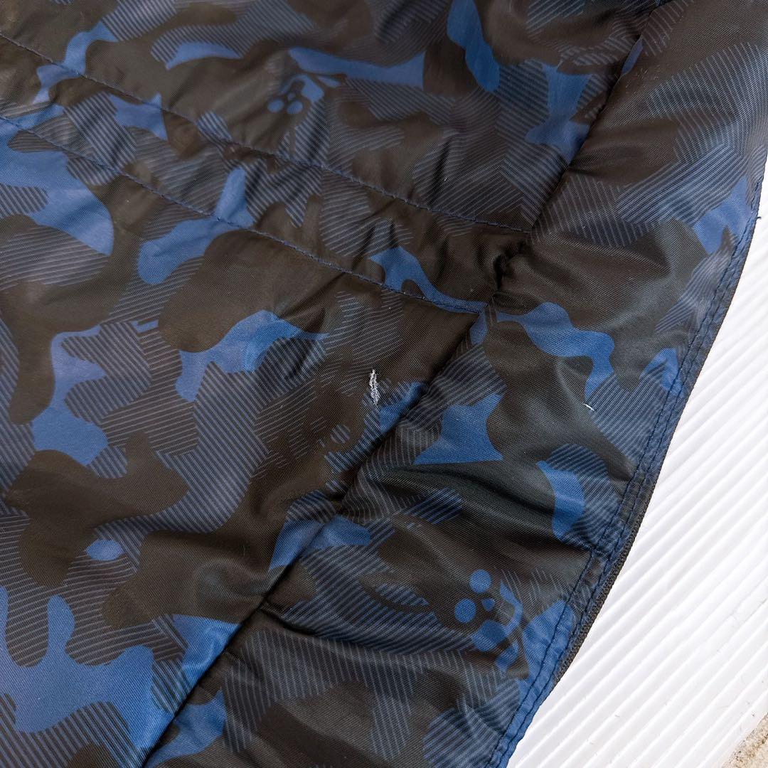 サイコバニー 　キャディバッグ　迷彩（カモ柄）　スタンド式　ネイビー　軽量