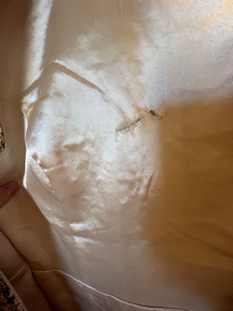 DEA. ツイードフレアドレス