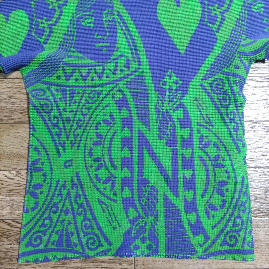 【美品】イッセイミヤケ　me　トランプ柄