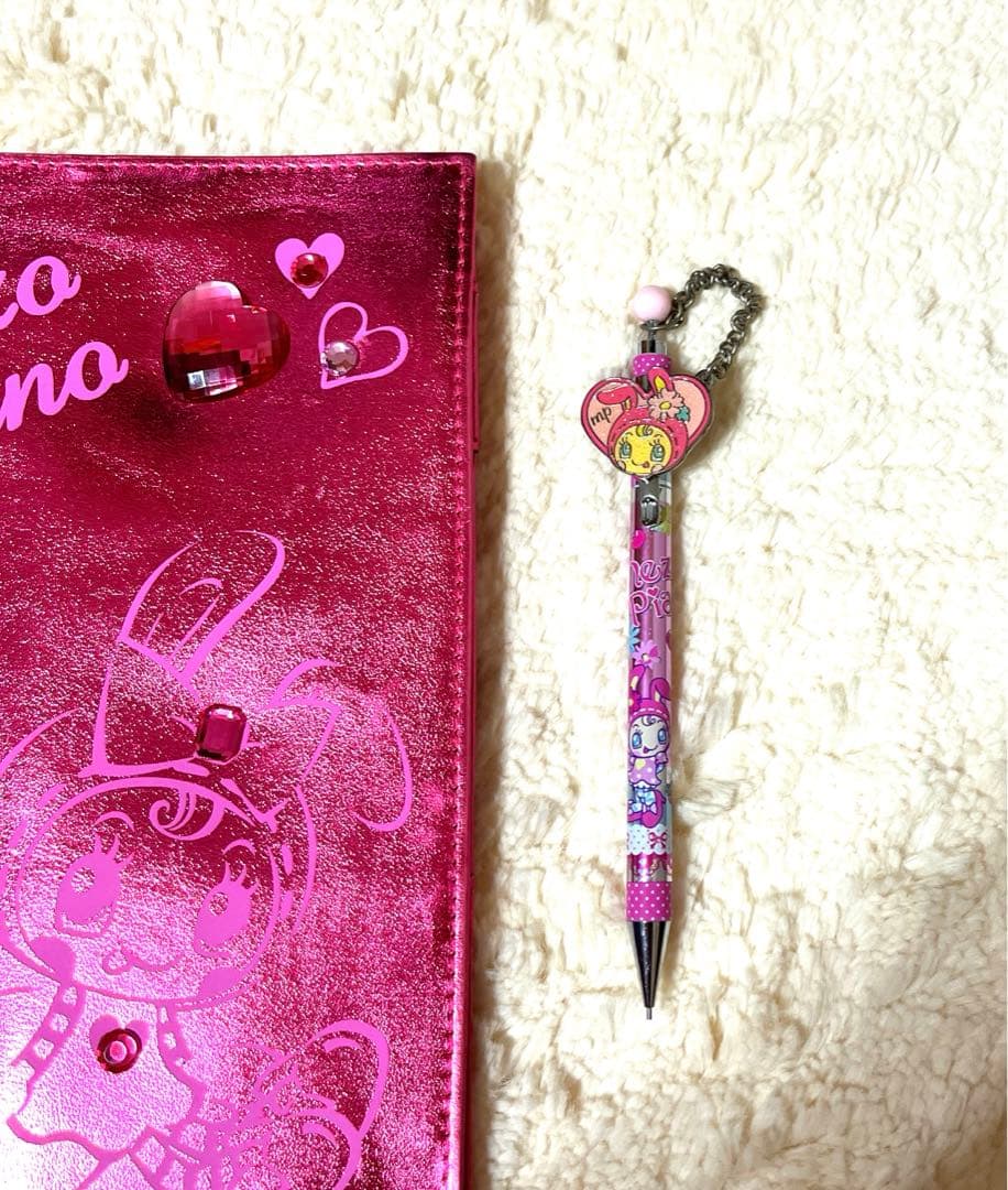 ②メゾピアノ　ベリエちゃん カバーノート　シャープペン　２点まとめ売り　おまけ付