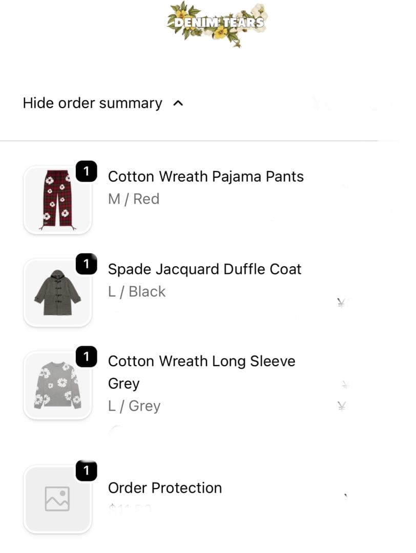 Denim Tears × Stussy