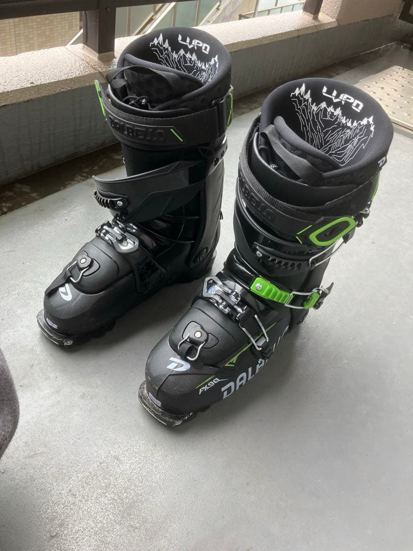 Lupo Dalbello スキーブーツ ブラック/グリーン