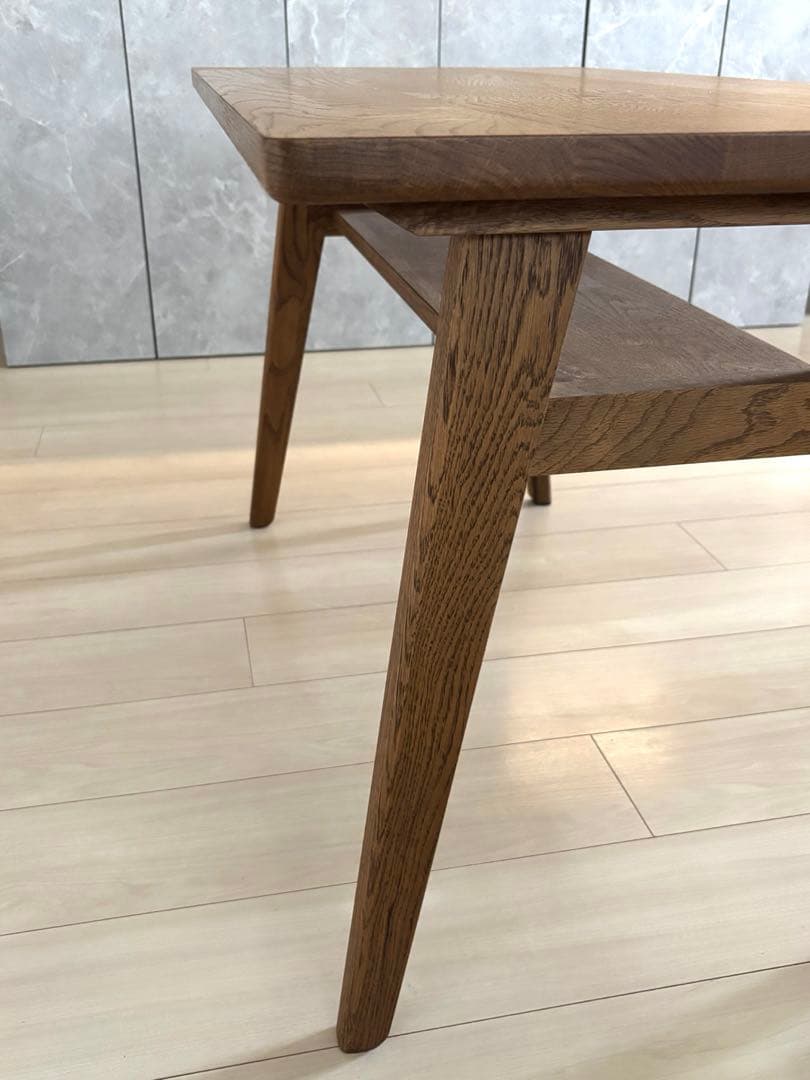 unico ウニコ ADDAY(アディ) カフェテーブル W1000 オーク材