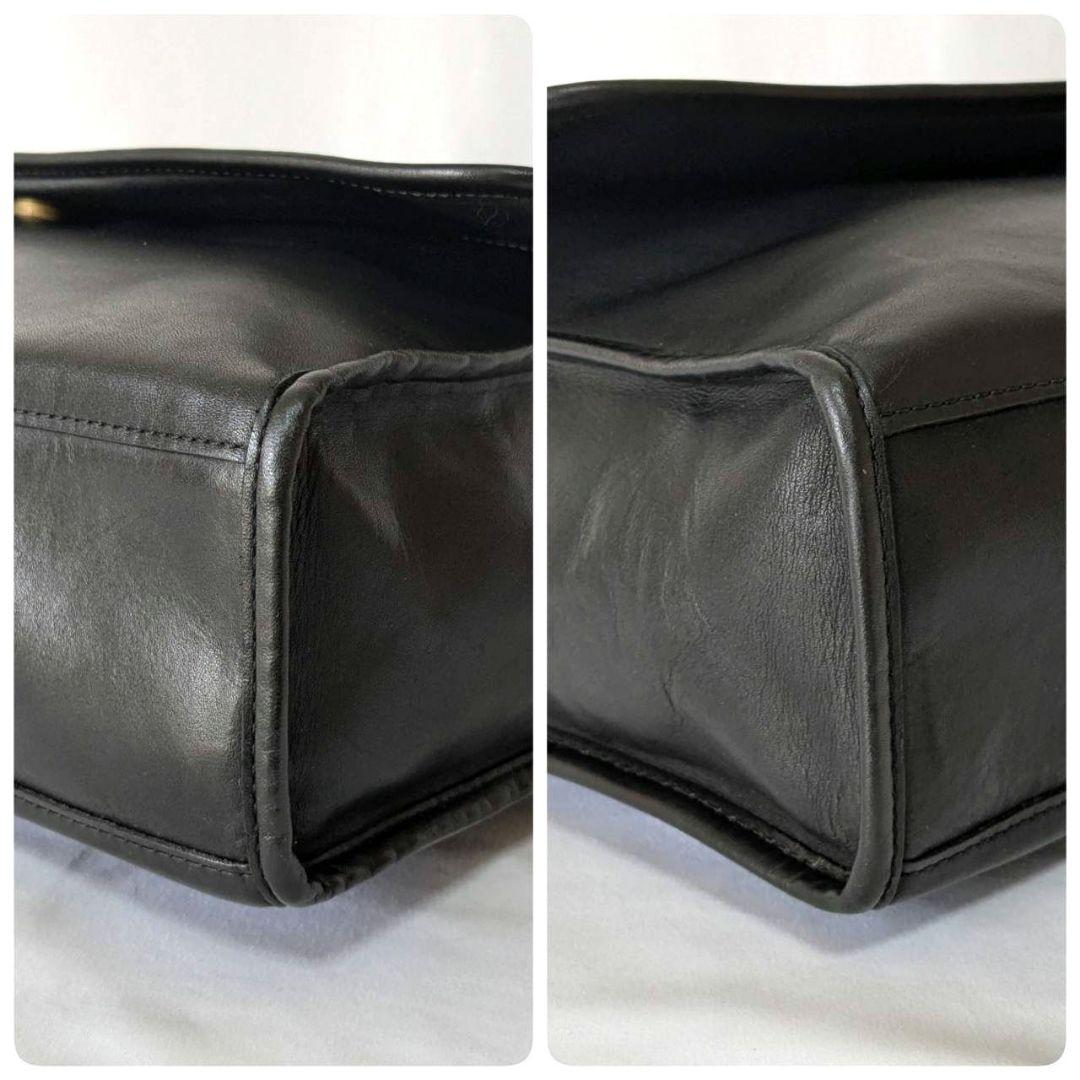 SOMES SADDLE ショルダーバッグ メッセンジャーバッグ 本革 ブラック