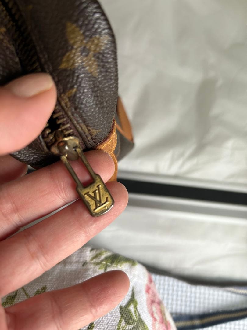 ルイビトン　セカンドバッグ　レトロ品　3桁ナンバー　保存袋有