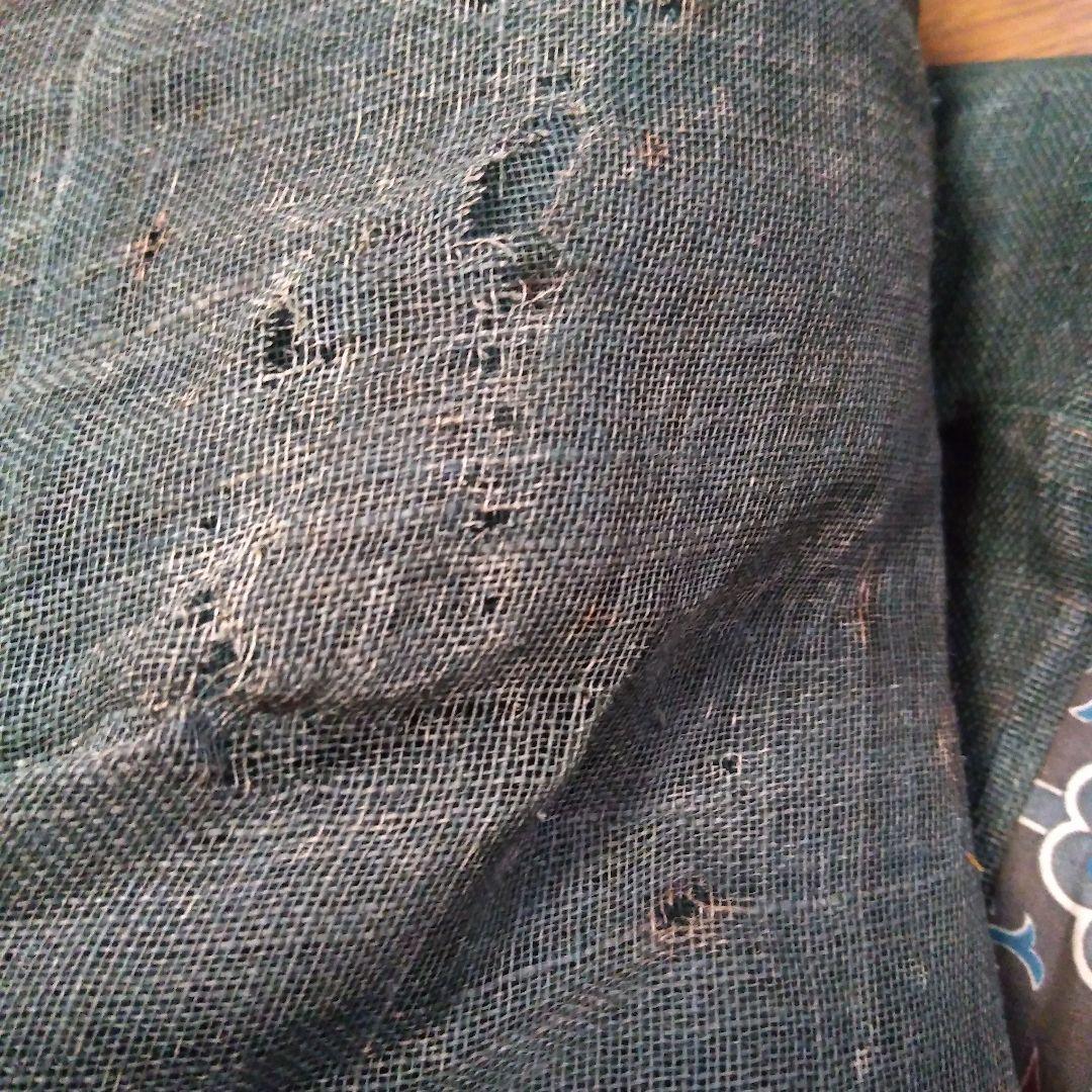 アンティーク蚊帳　おしゃれな吊り金具付き　10から12畳用