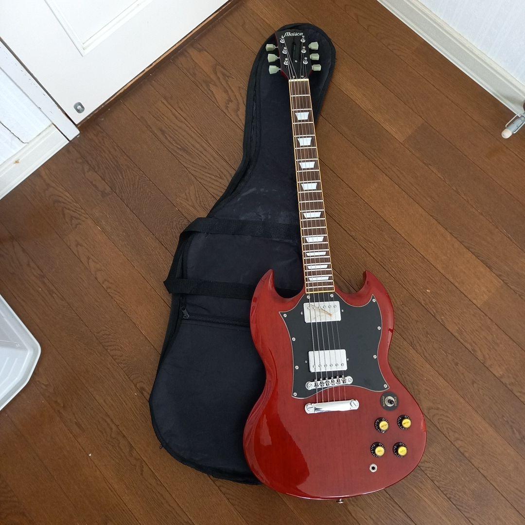 『比較的美品』Maison SG メイソン　ソリッドエレキギター