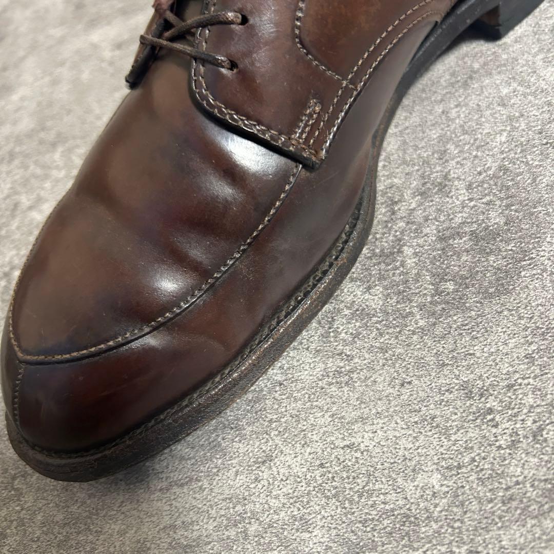 シップス別注　Alden オールデン　コードバン Vチップシューズ　8 1/2