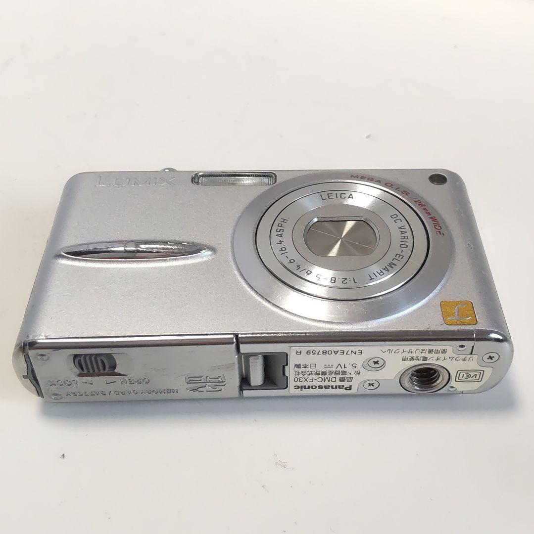 動作確認済み パナソニック LUMIX DMC-FX30 オールドコンデジ
