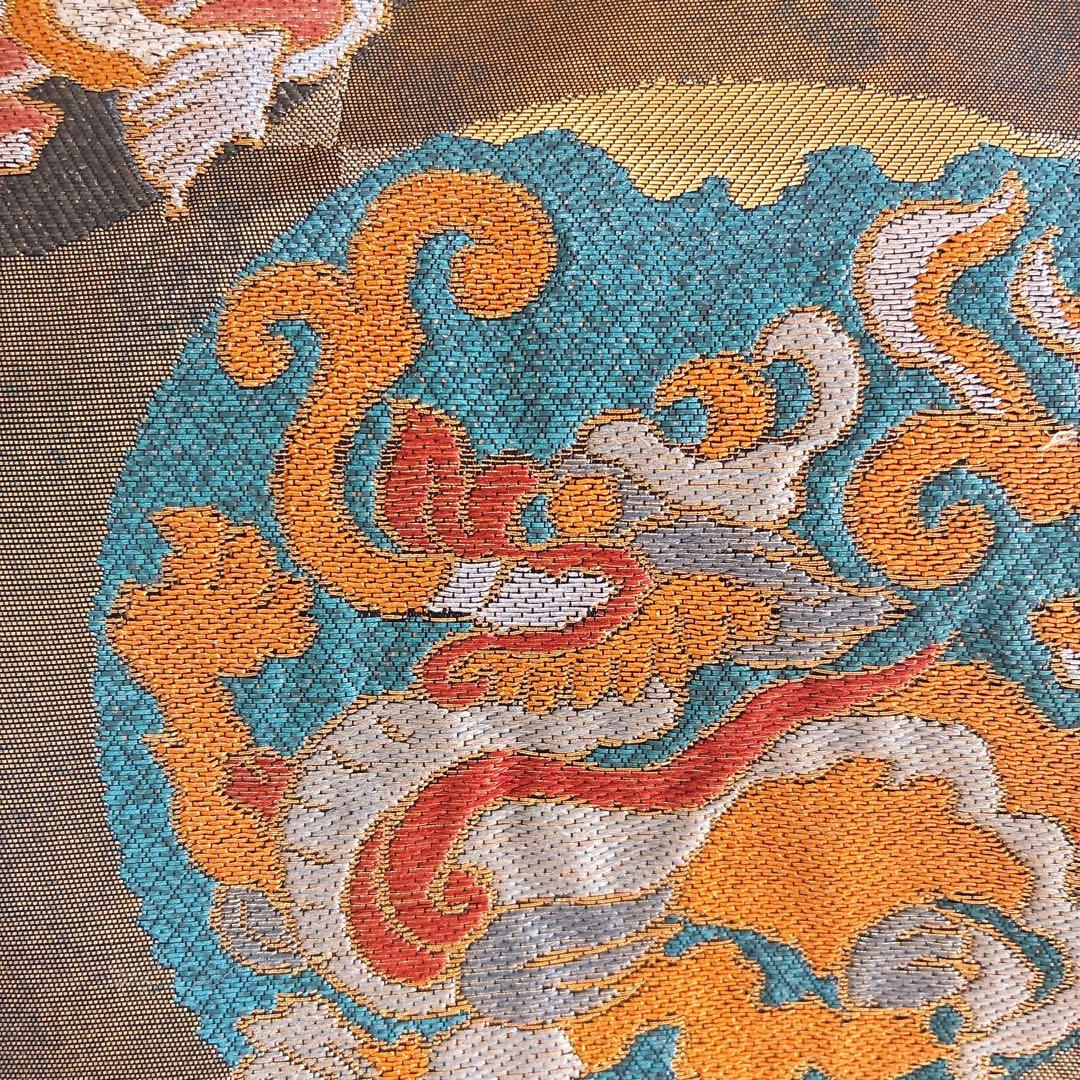 色無地　フルセット　着物　正絹　トールサイズ　緑　卒業式　入学式　N2