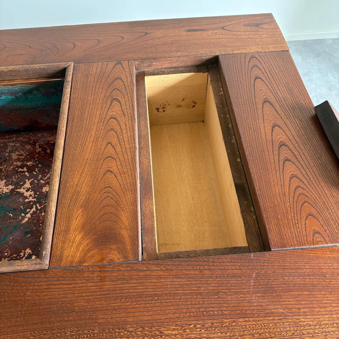 桜材 　関西火鉢 　座卓 　囲炉裏テーブル