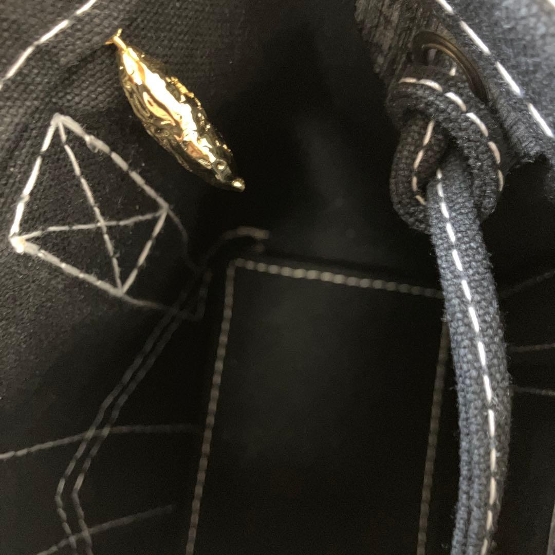 ももぴよページ ebagos かご袋ショルダー防水キャンバス×紅籐