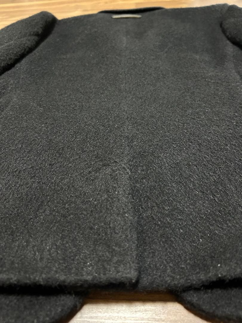 kolor ウール アルパカ 金ボタン テーラード コート ジャケット ブラック