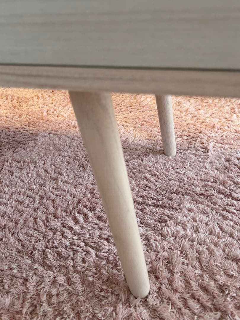 ローテーブル　引き出しあり