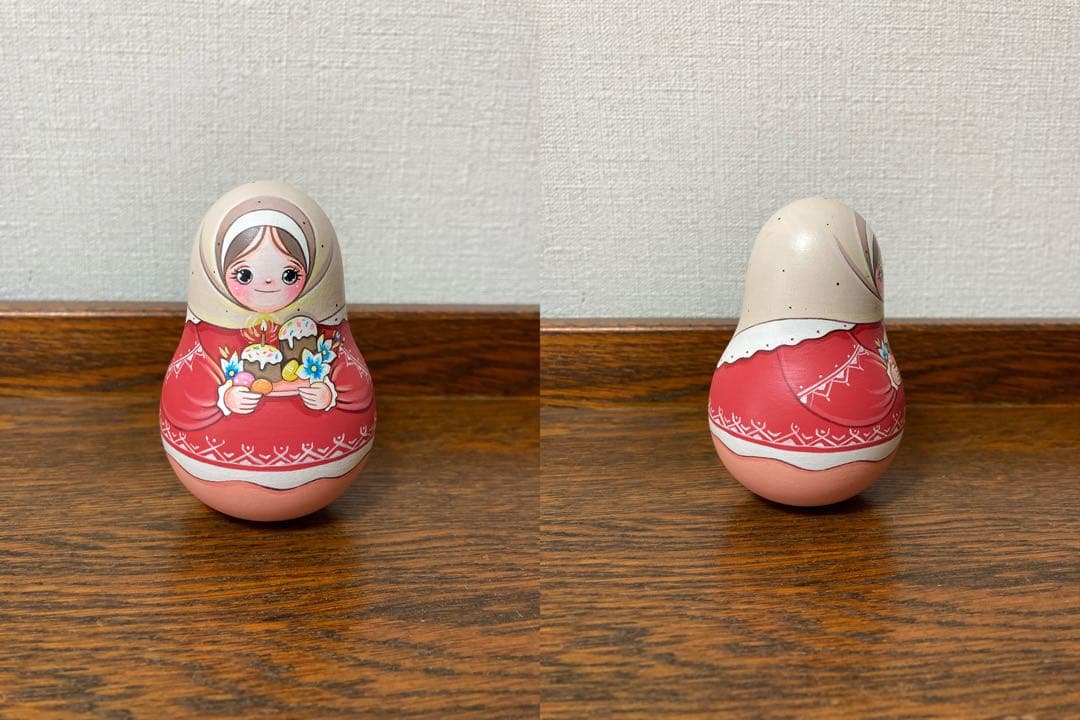 【baron】起き上がりこぼし2点&イースターマトリョーシカ&オーナメント
