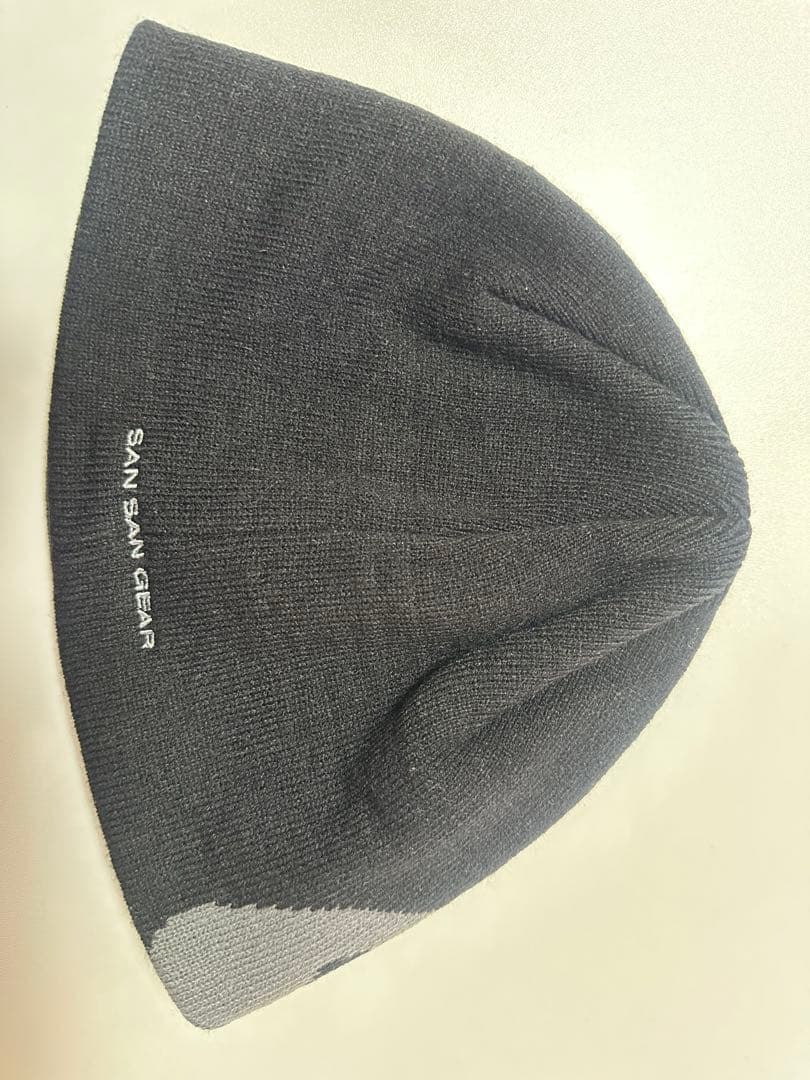 sasangear サンサンギア　ビーニー　黒