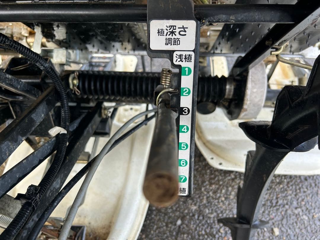 宮崎　ヤンマー　田植機 パワステ 4条植え Pes-1 　田植え機　動画あり