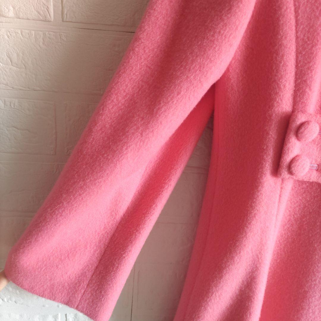 M'S GRACY 　エムズグレーシー　カメリア　カシミヤ　コート　ピンク