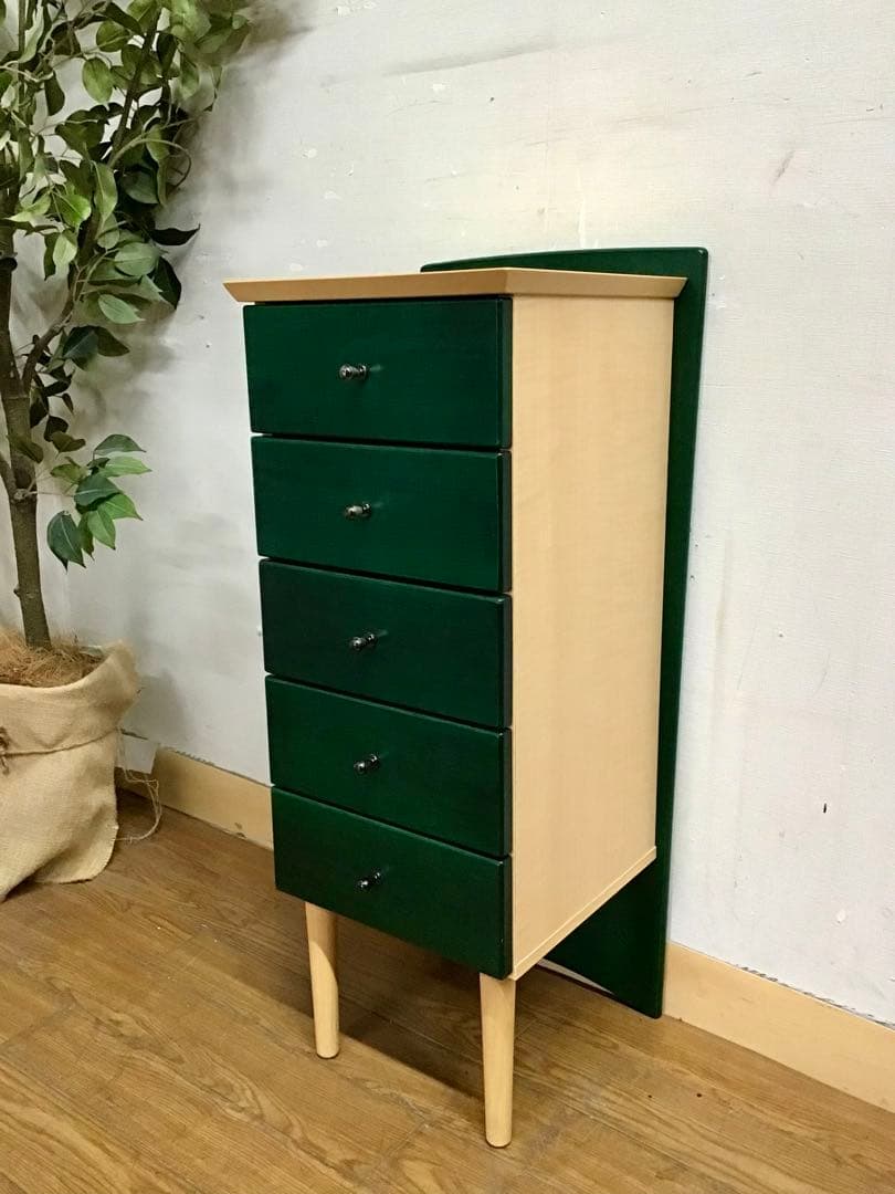 ロココ☆管320☆東海家具☆TokaiKagu☆北欧スタイル☆5段チェスト