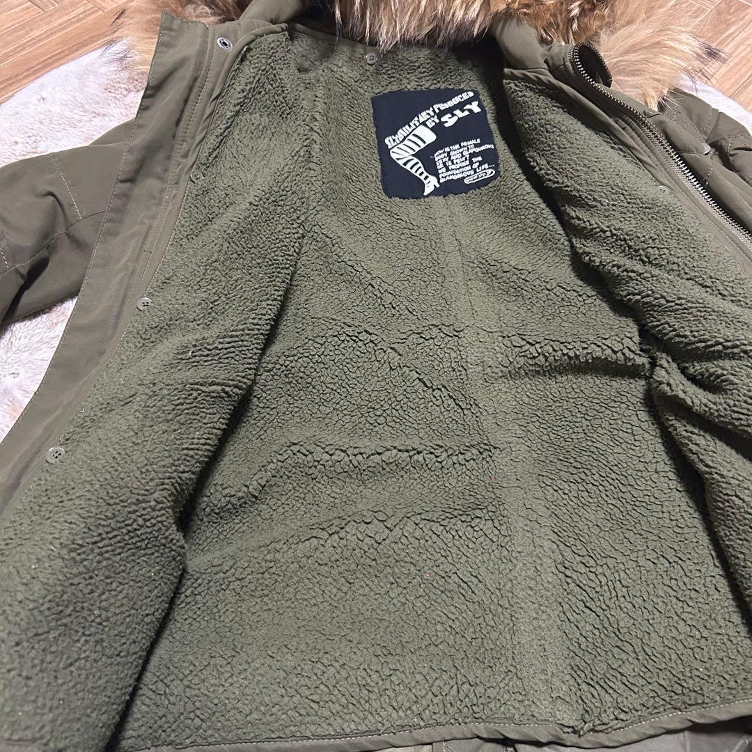 SLY スライ y2k グランジ　モッズコート　平成　00s N3B ロング