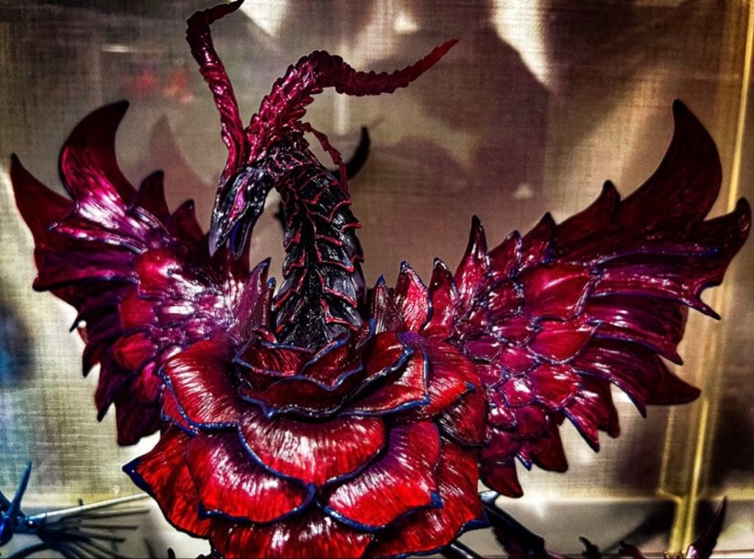 遊戯王　メガハウス　アートワークスモンスターズ　ブラックローズドラゴン