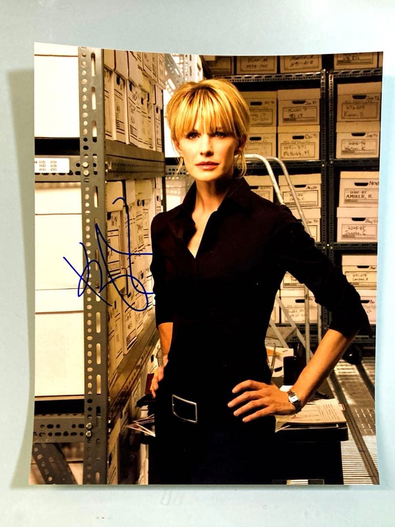 キャスリンモリス直筆サイン入り超大型写真…