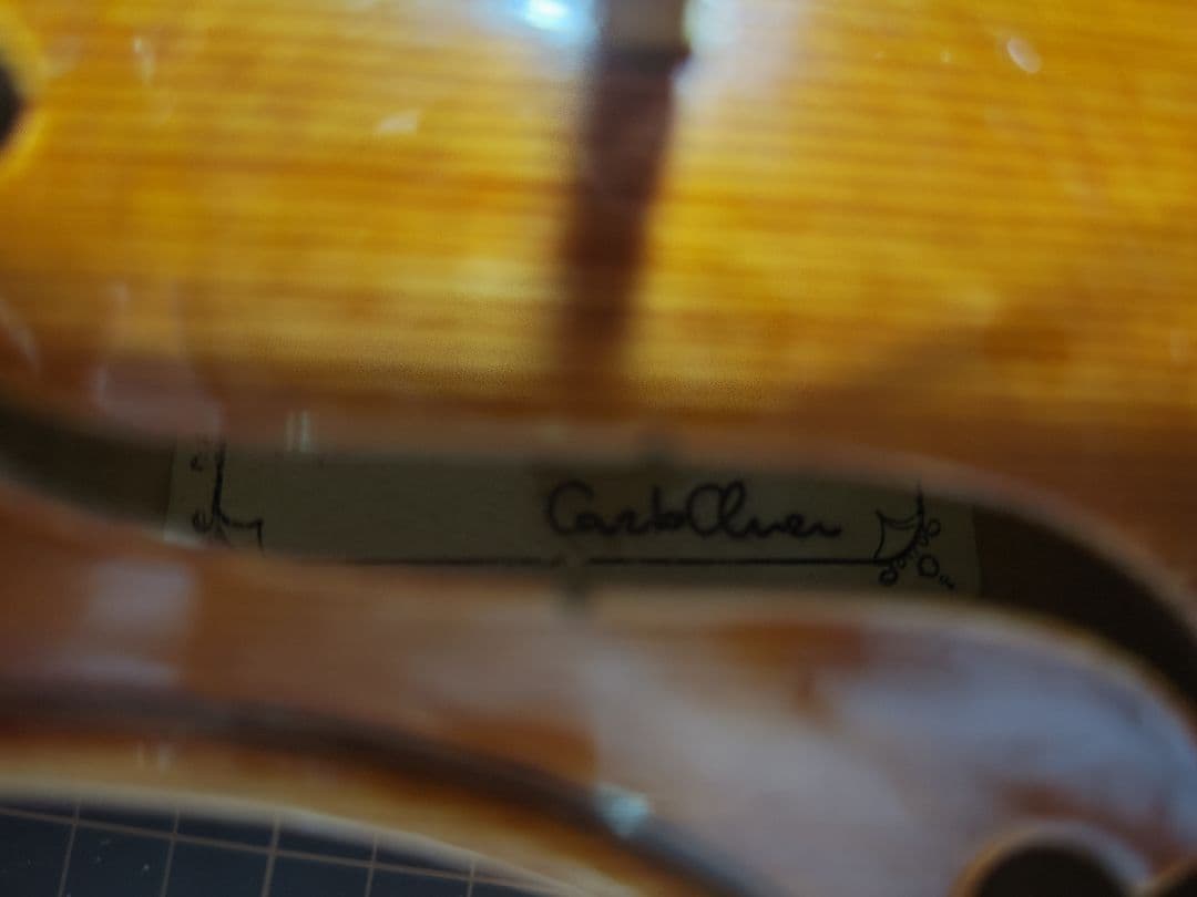 イタリアンバイオリン本体 4/4 カルロ・キエーザ、ミラノ、1994年