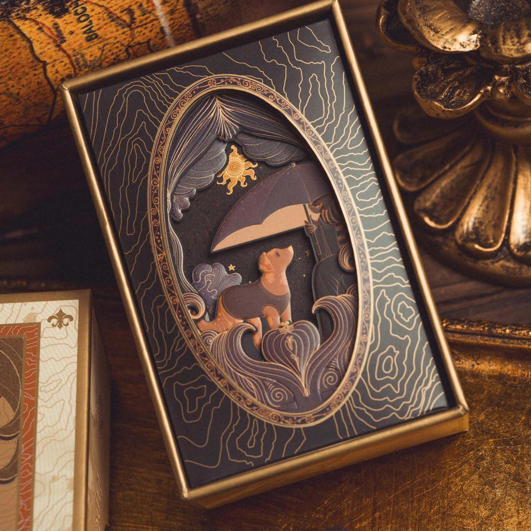 【正規品ルノルマンカード】ヴィンテージ＆エレガンスな夜会を描く美麗デッキ